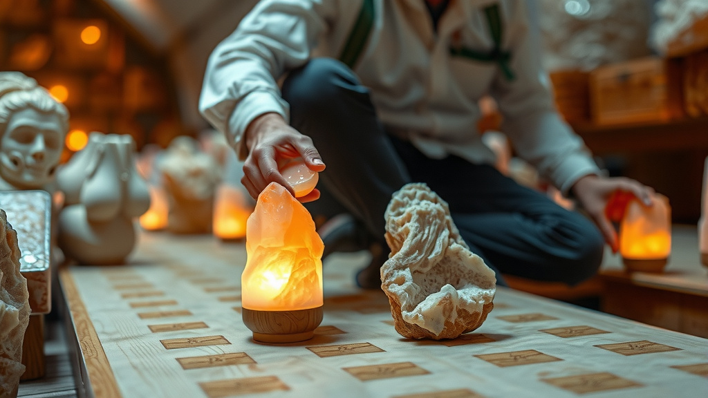 The Journey of Himalayan Salt from Mine to Lamp