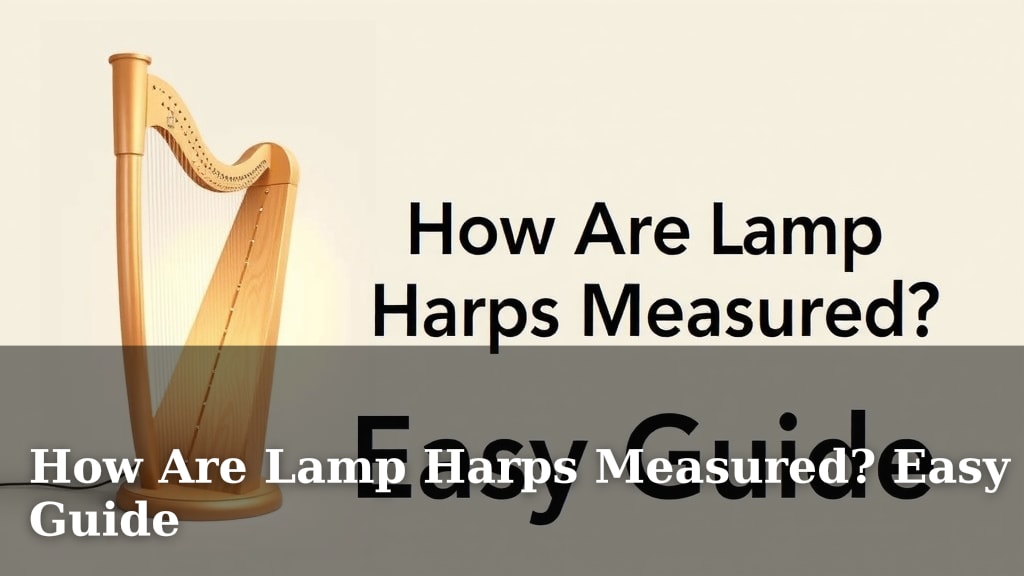How Are Lamp Harps Measured? Easy Guide