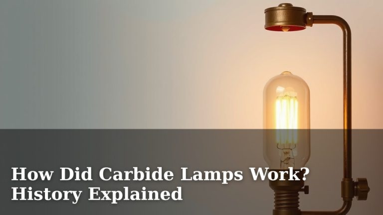 How Did Carbide Lamps Work? History Explained