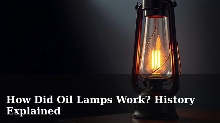 How Did Oil Lamps Work? History Explained