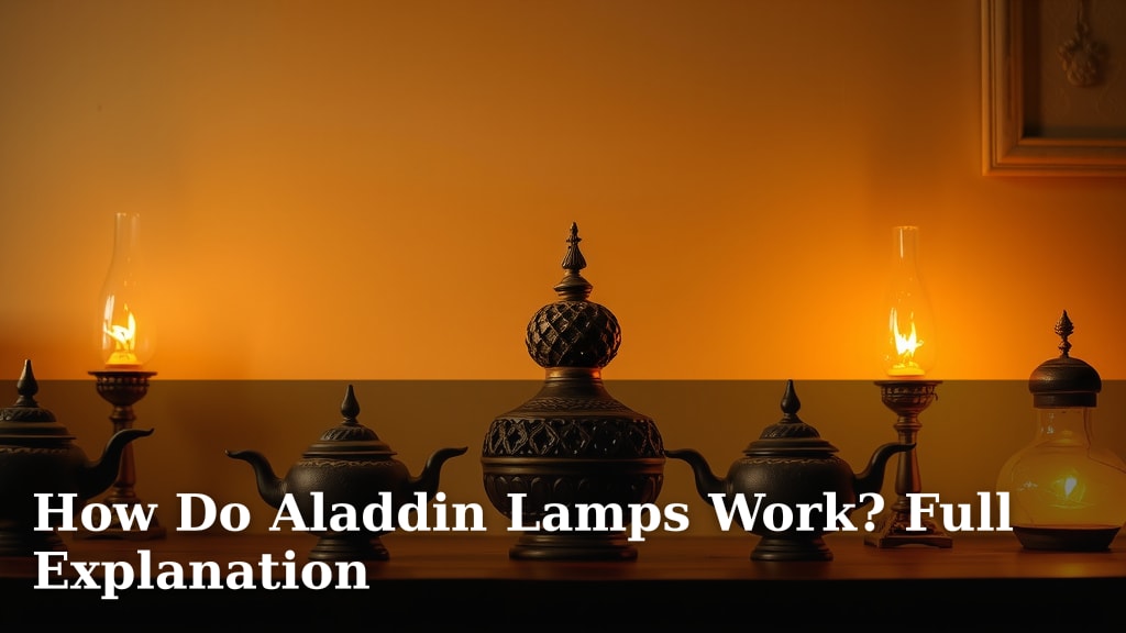 How Do Aladdin Lamps Work? Full Explanation
