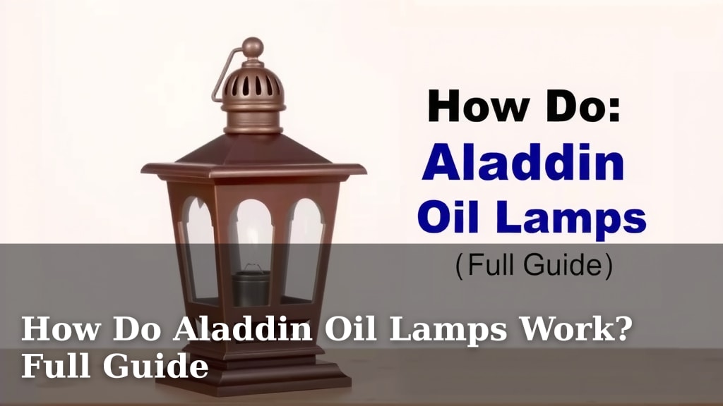 How Do Aladdin Oil Lamps Work? Full Guide