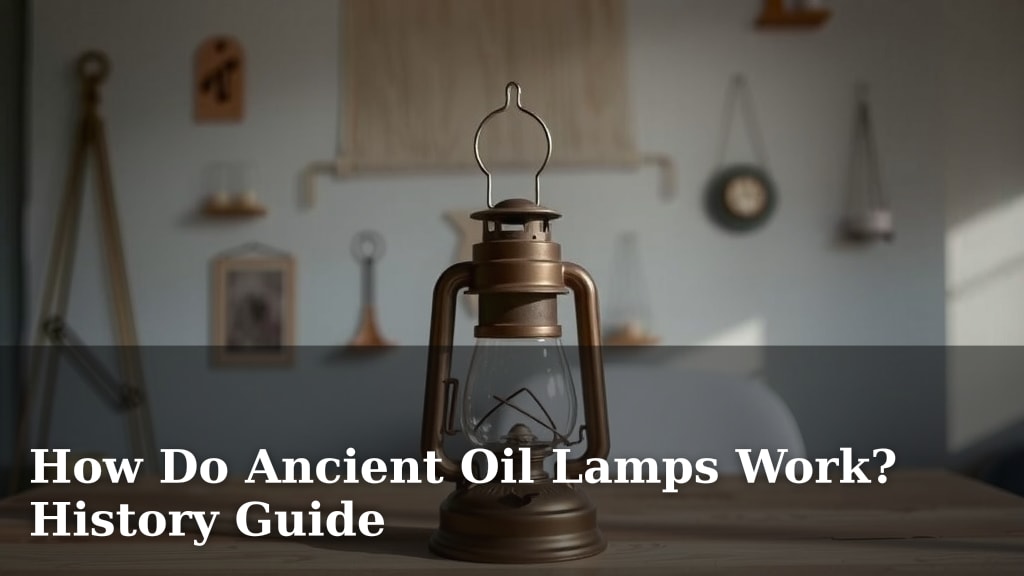 How Do Ancient Oil Lamps Work? History Guide
