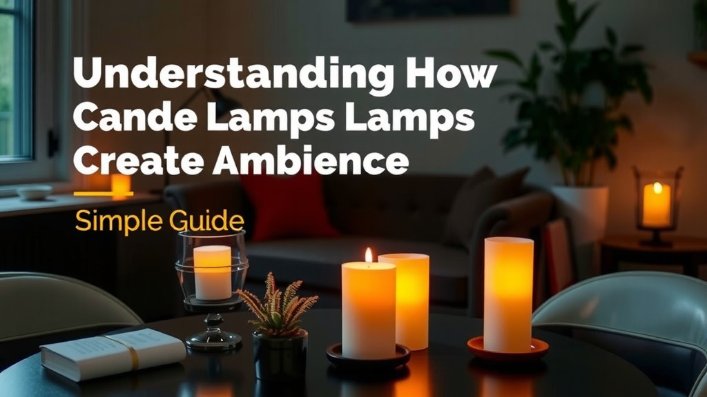 Understanding How Candle Lamps Create Ambiance