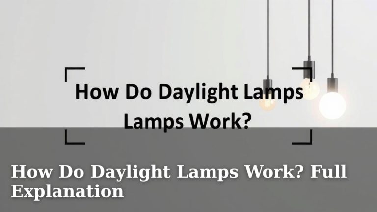 How Do Daylight Lamps Work? Full Explanation