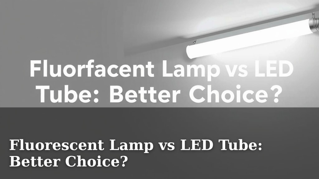 Fluorescent Lamp vs LED Tube: Better Choice?