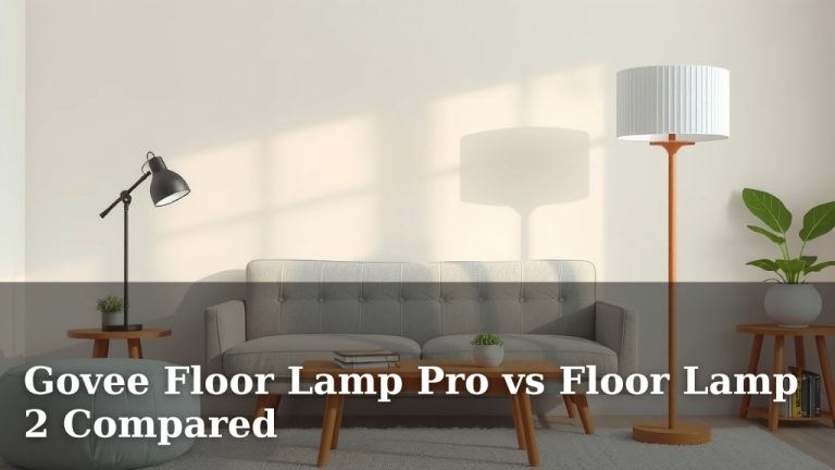 Govee Floor Lamp Pro vs Floor Lamp 2 Compared
