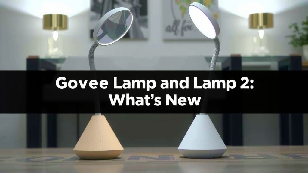 Comparing the Govee Lamp and Lamp 2: What's New?