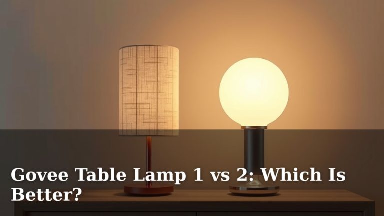 Govee Table Lamp 1 vs 2: Which Is Better?