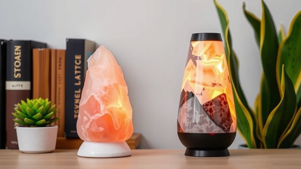 Comparing Grey and Pink Salt Lamps: What's the Real Difference?