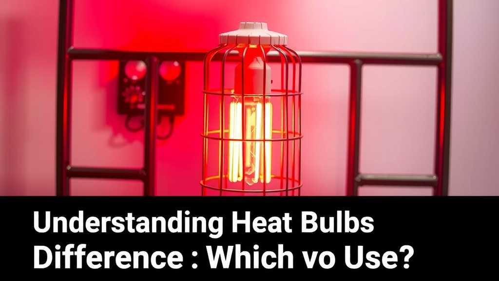 Understanding Heat Lamp Bulb Differences