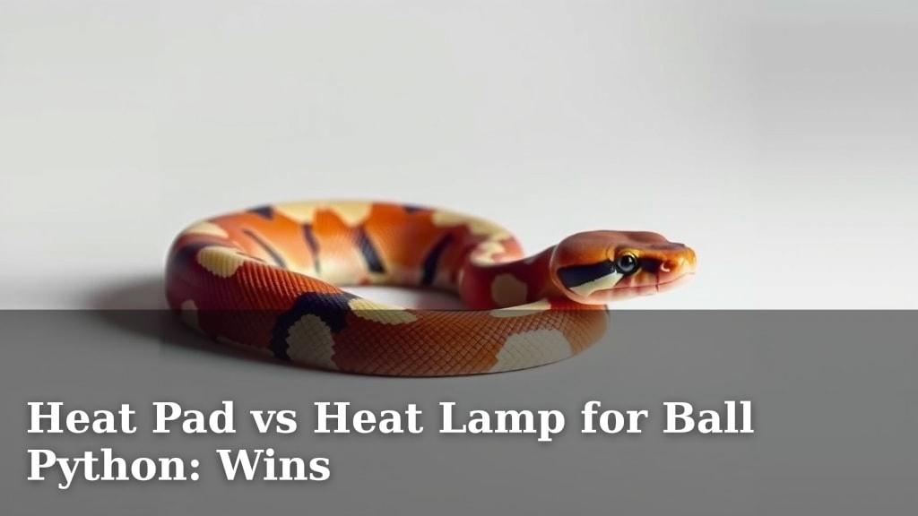 Heat Pad vs Heat Lamp for Ball Python: Wins