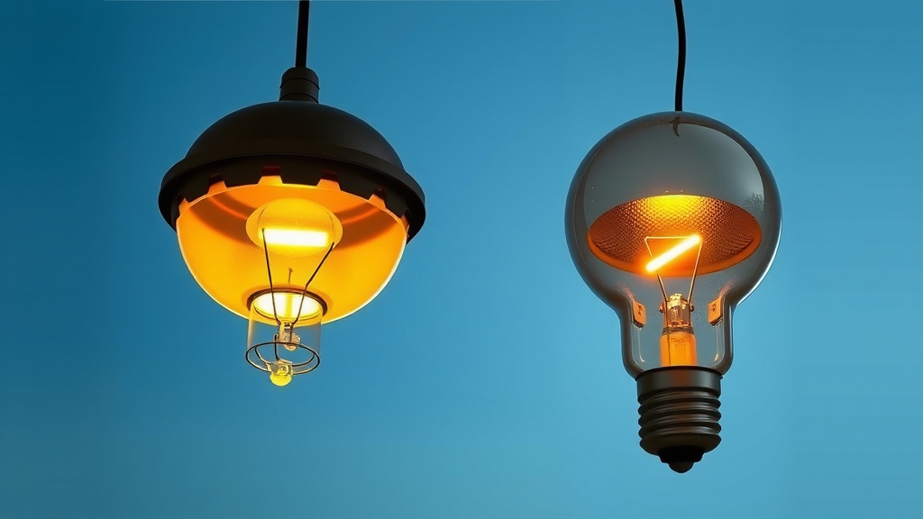 Comparing High Pressure Sodium and Mercury Vapor Lamps
