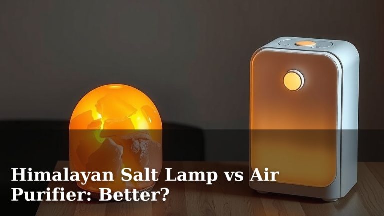 Himalayan Salt Lamp vs Air Purifier: Better?