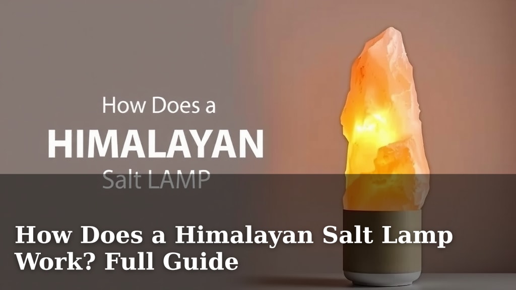 How Does a Himalayan Salt Lamp Work? Full Guide