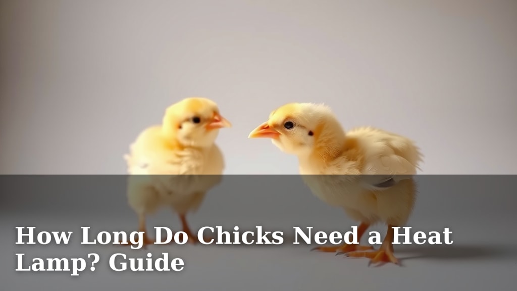 How Long Do Chicks Need a Heat Lamp? Guide