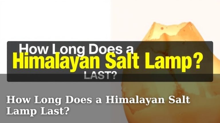 How Long Does a Himalayan Salt Lamp Last?
