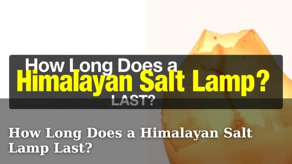 How Long Does a Himalayan Salt Lamp Last?