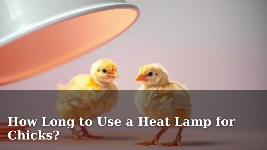 How Long to Use a Heat Lamp for Chicks?