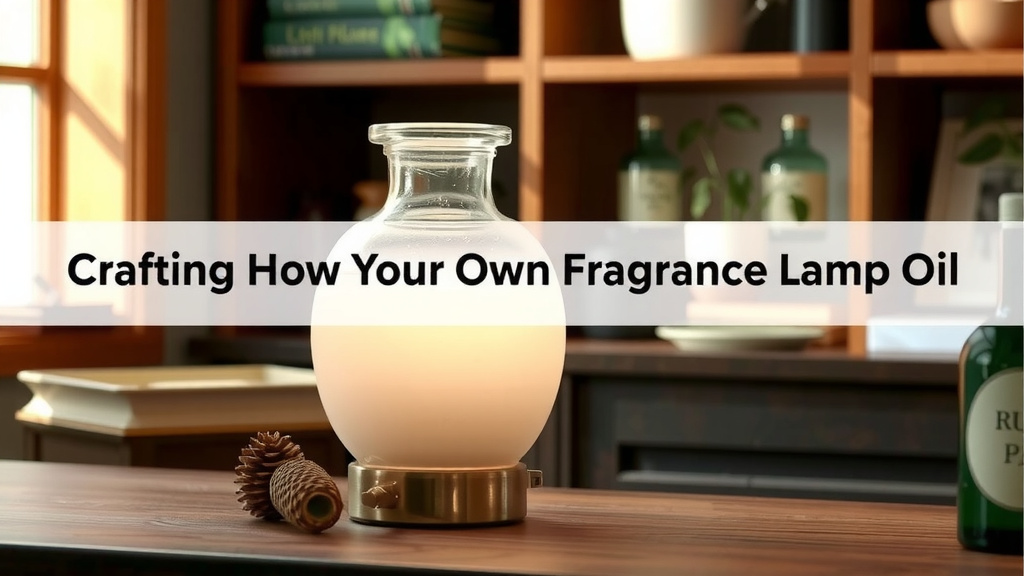 Crafting Your Own Fragrance Lamp Oil