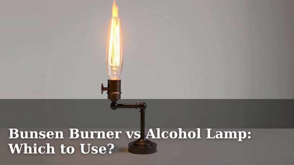 Bunsen Burner vs Alcohol Lamp: Which to Use?