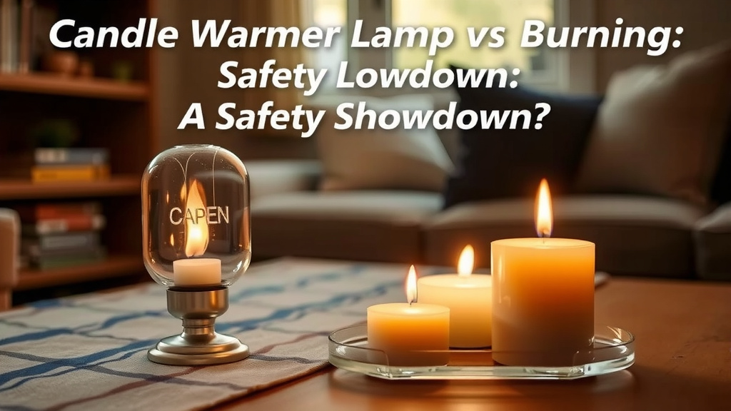 Candle Warmer Lamp vs. Burning: A Safety Showdown