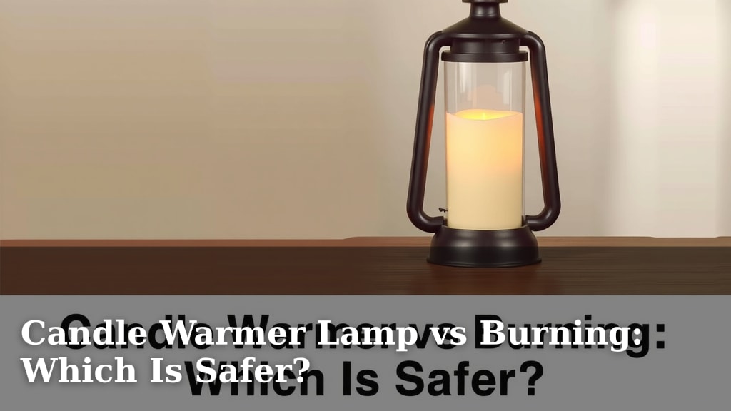 Candle Warmer Lamp vs Burning: Which Is Safer?