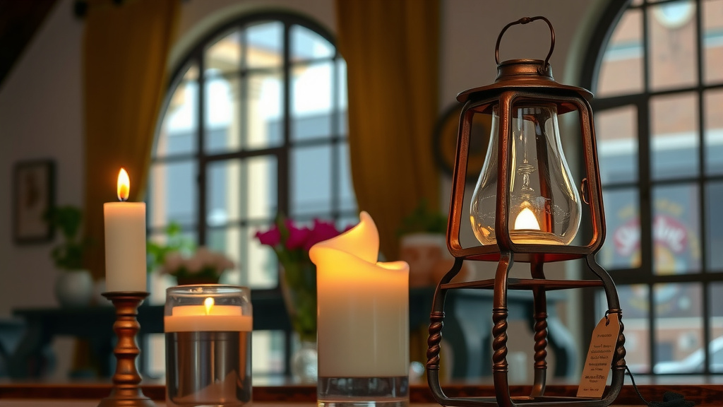 Figuring Out the Best Flame: Candles vs. Oil Lamps