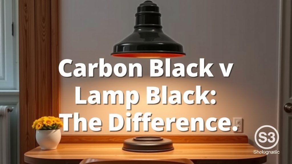 Understanding the Differences: Carbon Black vs. Lamp Black