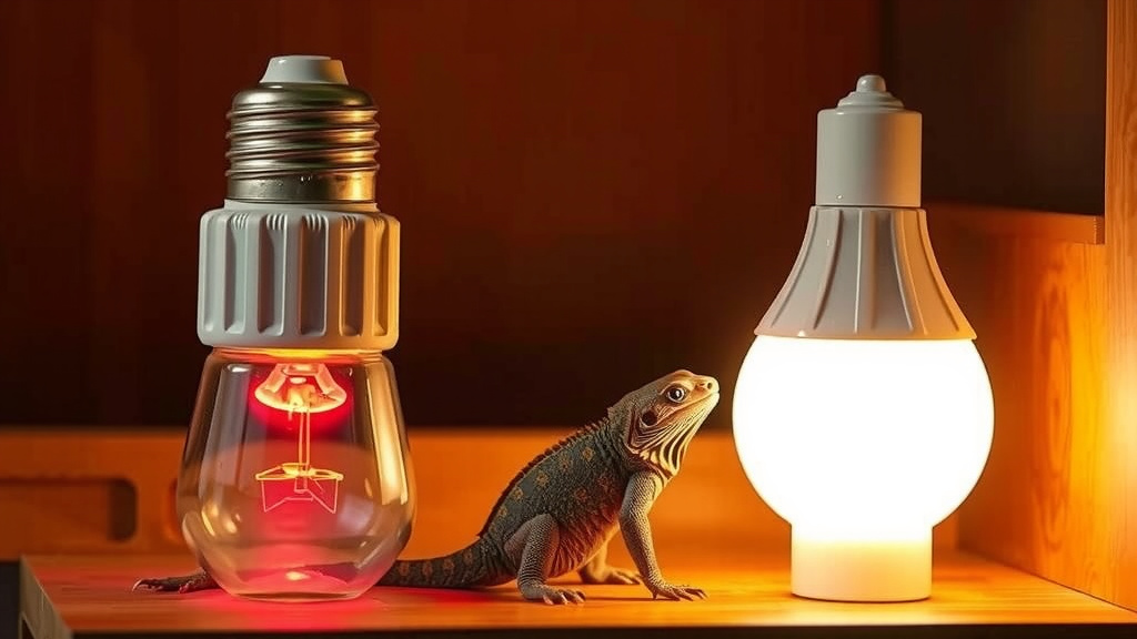 Understanding Ceramic Heat Emitters vs. Heat Lamps for Your Reptiles