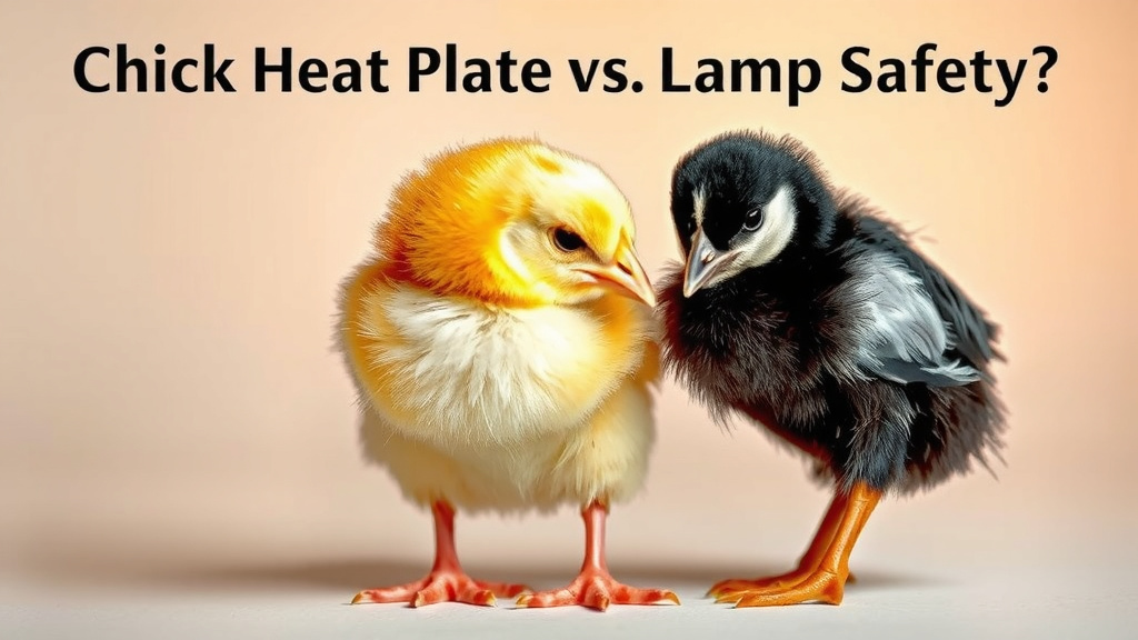 Heat Sources for Chicks: Plate vs. Lamp Safety