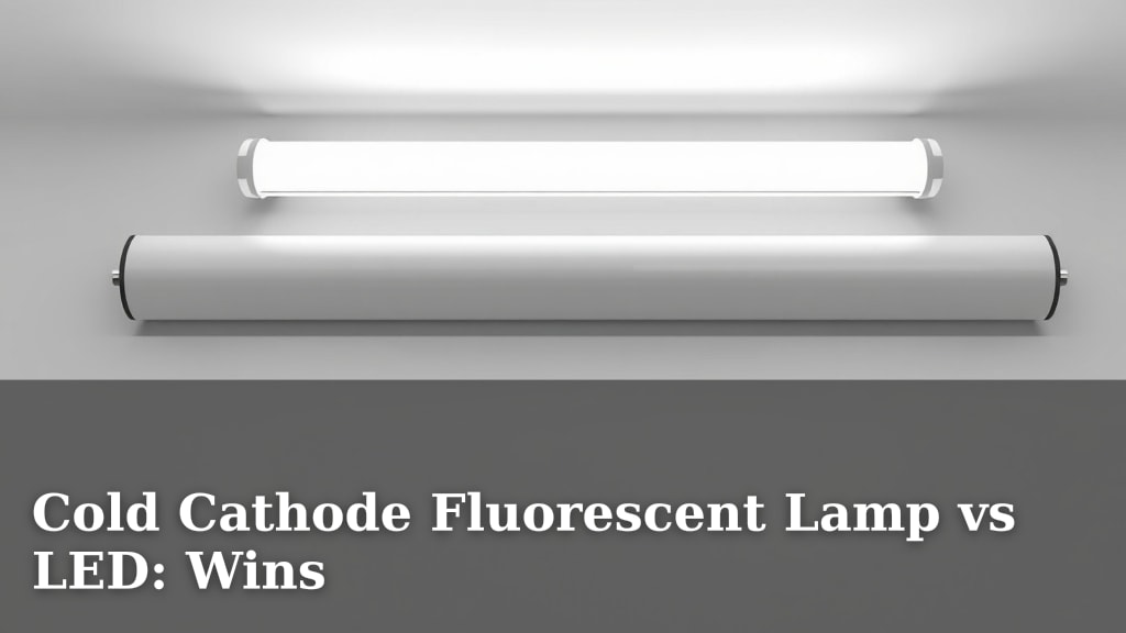 Cold Cathode Fluorescent Lamp vs LED: Wins