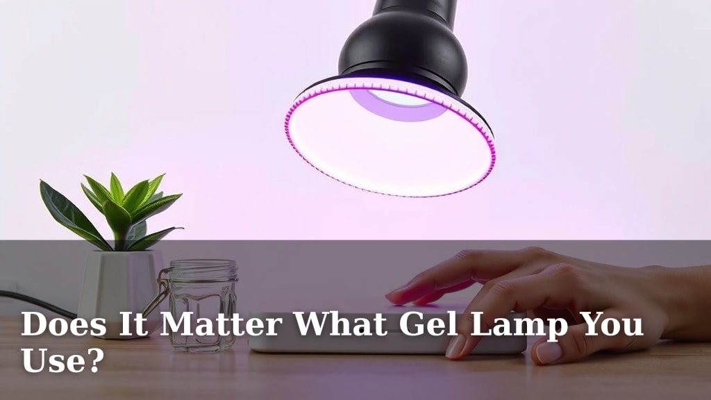Does It Matter What Gel Lamp You Use?