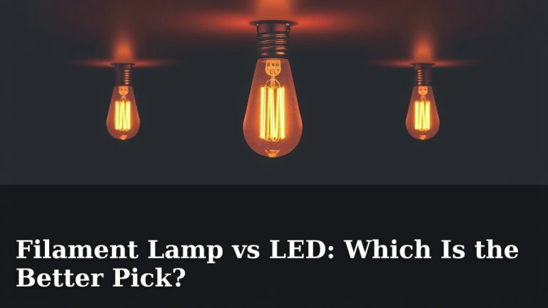 Filament Lamp vs LED: Which Is the Better Pick?