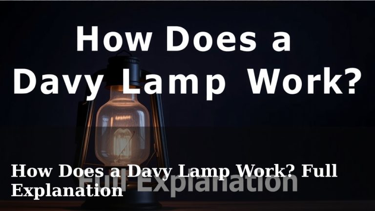 How Does a Davy Lamp Work? Full Explanation