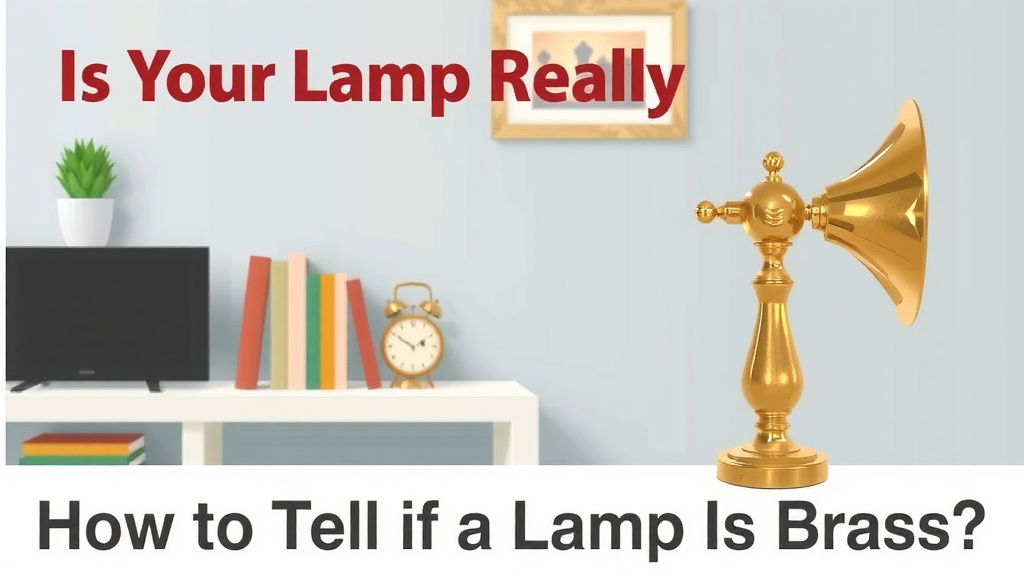 Is Your Lamp Really Brass? A Simple Test Guide