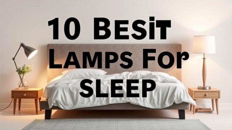 10 Best Bedside Lamps For Sleep [2026]
