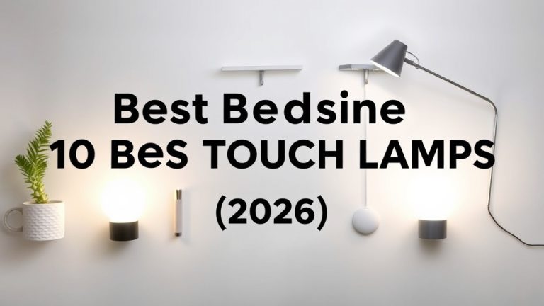 10 Best Bedside Touch Lamps [2026]