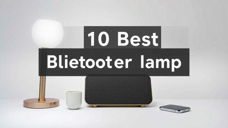 10 Best Bluetooth Speaker Lamp [2026]
