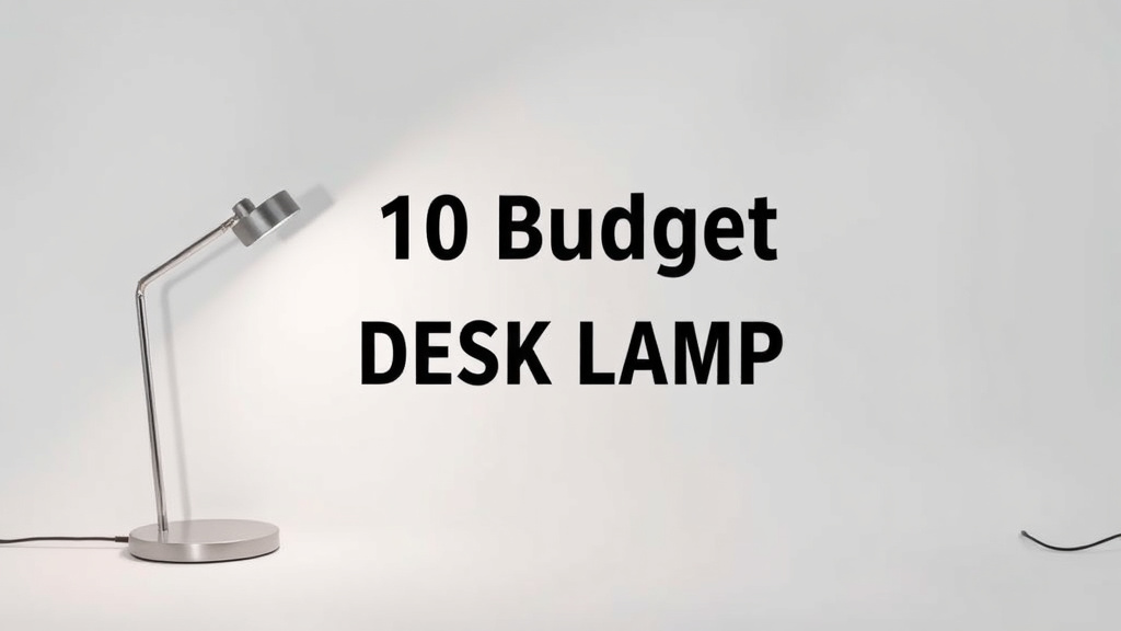 10 Best Budget Desk Lamp [2026]