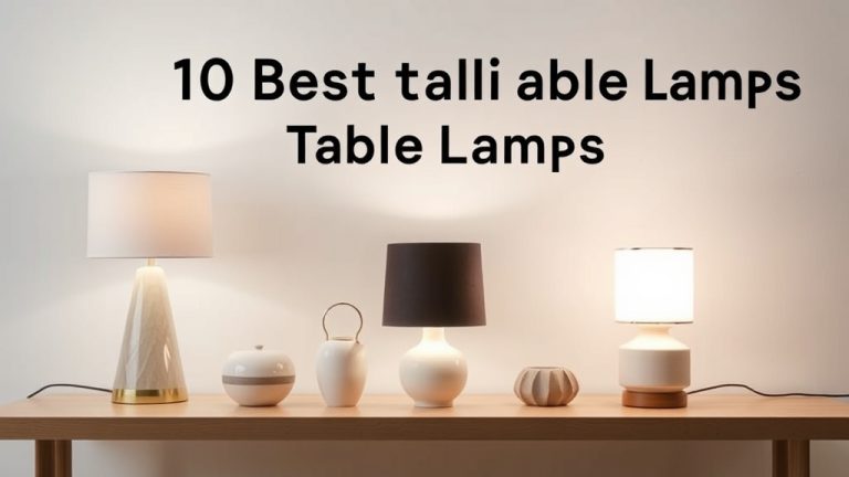 10 Best Ceramic Table Lamps [2026]