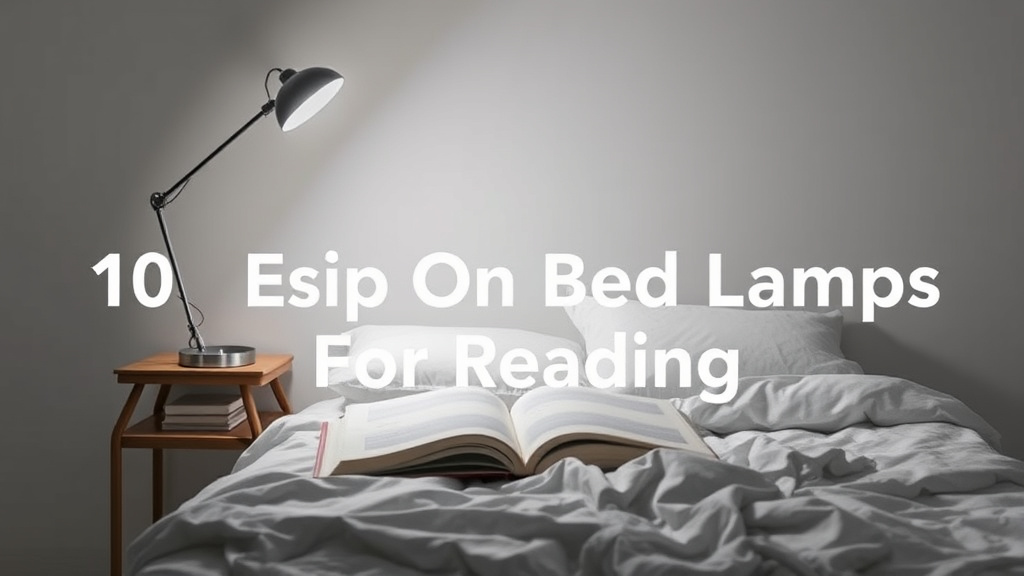 10 Best Clip On Bed Lamp For Reading [2026]