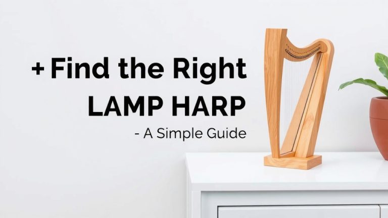 Find the Right Lamp Harp Size: A Simple Guide