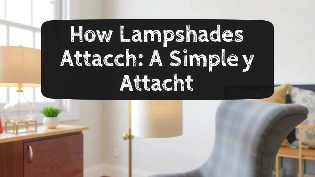 Understanding How Lampshades Securely Attach