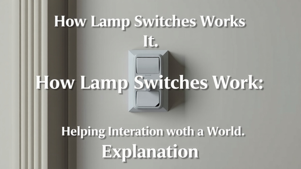Understanding How Your Lamp Switch Works