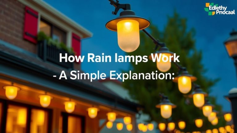How Rain Lamps Work: A Simple Explanation