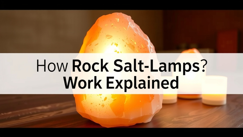 How Rock Salt Lamps Function