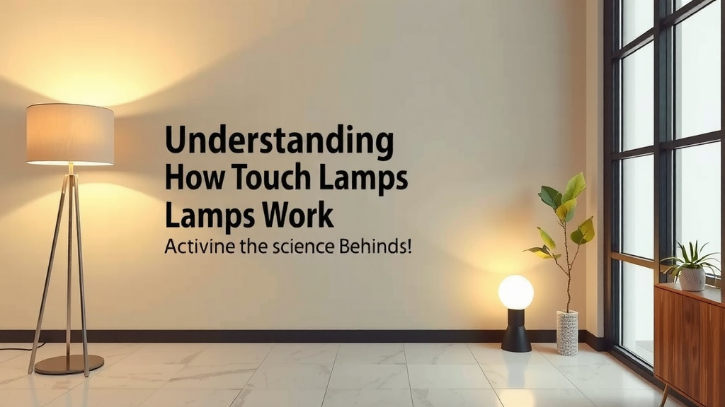 Understanding How Touch Lamps Respond to Your Tap