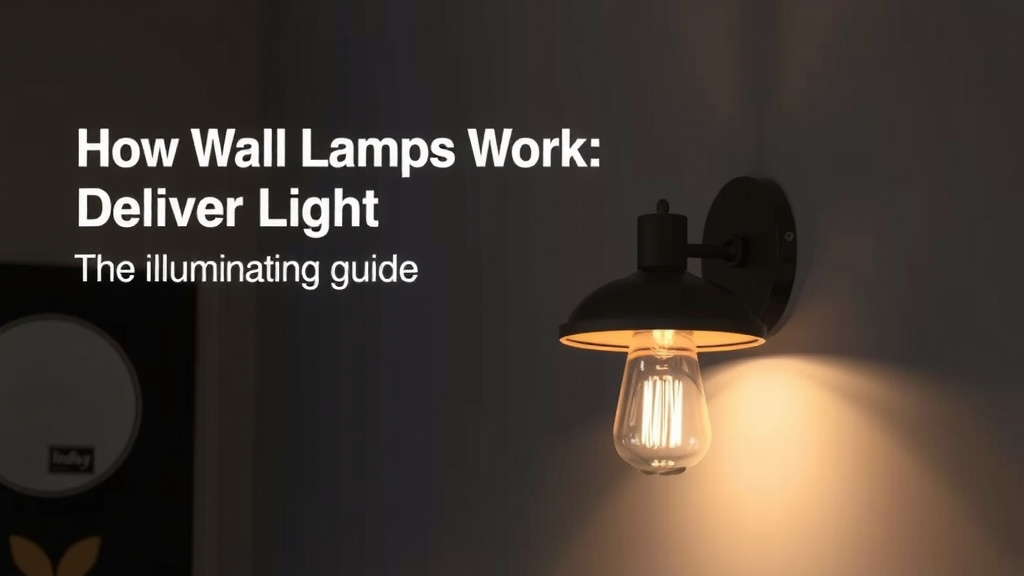 Understanding How Wall Lamps Deliver Light