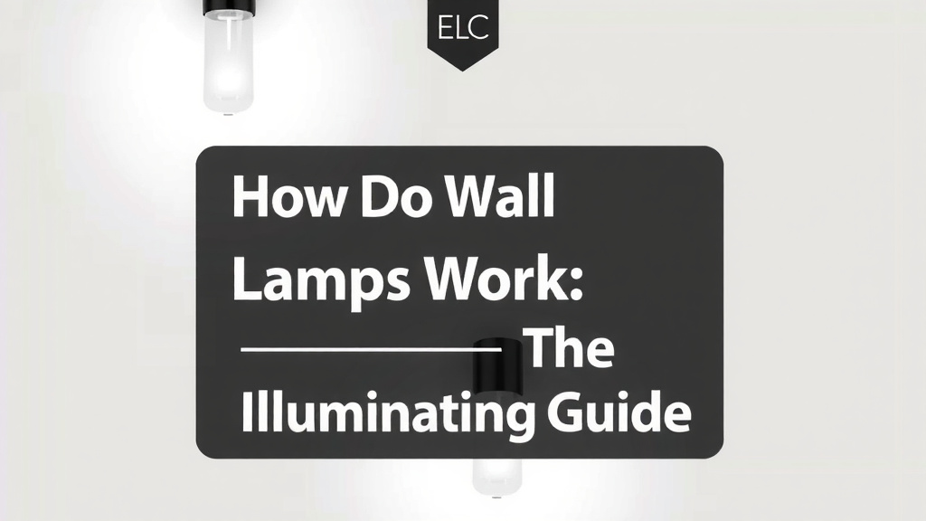 How Wall Lamps Work: The Illuminating Guide